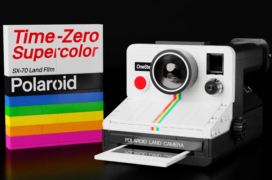 Lego te transporta a los 70 con su Polaroid Onestep SX-70